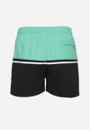 Pantaloni scurți Verde cu negru