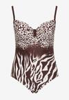 Costum de baie Alb