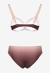Costum de baie bikini Roz închis