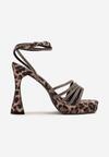 Sandale Imprimeu leopard