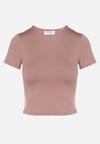 T-shirt Roz închis