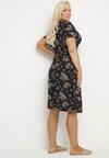 Rochie Bleumarin cu bej