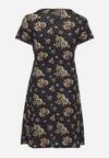 Rochie Bleumarin cu bej