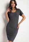 Rochie Gri închis