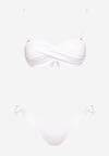 Costum de baie bikini Alb