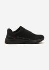 Czarne Buty Sportowe Sneakersy z Perforacją Ziraline