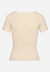 T-shirt Bej deschis