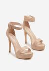 Pantofi stiletto Bej