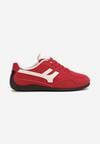 Czerwone Sneakersy Ozdobione Geometrycznym Wzorem Arulia