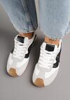 Białe Sneakersy Ozdobione Geometrycznym Motywem Ardetia