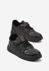 Czarne Buty Sportowe Sneakersy z Ozdobą Nolivine
