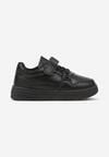 Czarne Buty Sportowe Sneakersy z Ozdobną Aplikacją Venlorie
