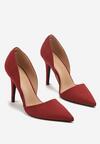 Pantofi stiletto Bordo