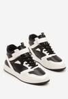 Sneakers Negru cu alb