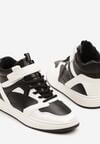 Sneakers Negru cu alb