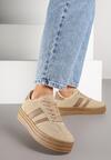 Sneakers Bej închis