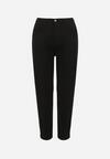 Czarne Klasyczne Jeansy o Kroju Mom Fit Fesianela