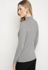 Szara Bluzka Golf Typu Longsleeve Altera
