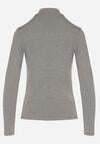 Szara Bluzka Golf Typu Longsleeve Altera