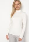 Biała Bluzka Golf Typu Longsleeve Altera