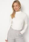Biała Bluzka Golf Typu Longsleeve Altera
