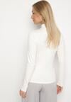 Biała Bluzka Golf Typu Longsleeve Altera