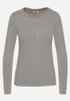 Szara Bluzka Typu Longsleeve Unelessa