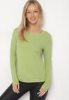 Zielona Bluzka Typu Longsleeve Unelessa