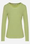 Zielona Bluzka Typu Longsleeve Unelessa