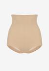 Beżowe Majtki Modelujące z Wysokim Stanem Liredia