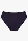 Granatowe Gładkie Majtki Figi z Bawełny Venessila