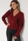 Cardigan Bordo
