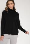Pulover pe gât Negru