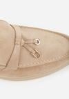 Mocasini Bej închis