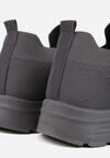 Szare Siateczkowe Buty Sportowe Sneakersy o Wsuwanym Fasonie Abhold