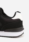 Czarne Casualowe Buty Sportowe Typu Sneakersy Glorelle