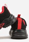 Pantofi sport Negru cu roșu