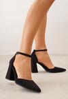 Pantofi cu toc Negri