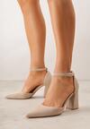 Pantofi cu toc Bej închis