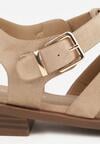 Sandale Bej închis