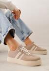 Sneakers Bej închis