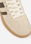 Sneakers Bej cu maro