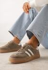 Sneakers Bej închis