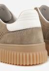 Sneakers Bej închis