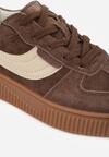 Sneakers Maro închis