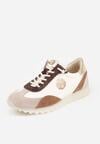 Sneakers Bej cu auriu