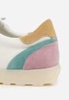 Sneakers Alb cu mov