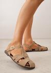 Sandale Bej închis