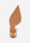 Pantofi cu toc Aurii