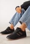 Sneakers Negru cu maro
